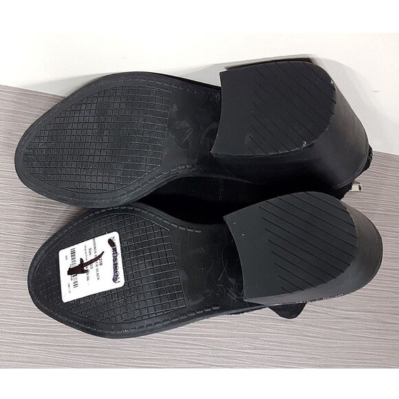 Steve Madden Shrines Bootie, Black Suede, Womens Size 10 M - Picture 7 of 9